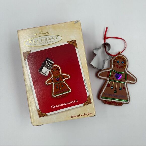 Hallmark Keepsake Ornament Granddaughter Set 2002 & 2003 - Picture 5 of 5